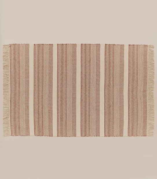 Caspian Ticking Stripe Rug - 120cm x 180cm