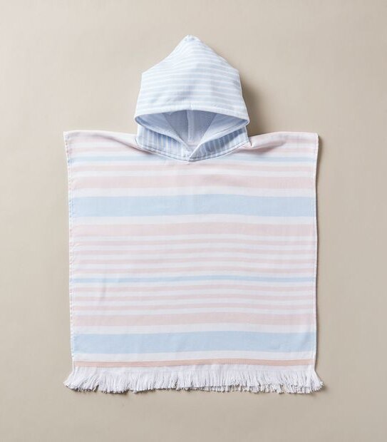 Kids Stripe Hooded Towel