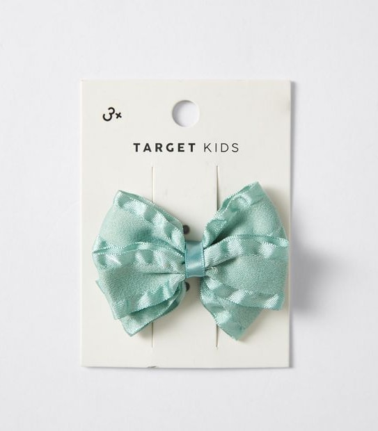 Kids Ruffle Bow Hairclip