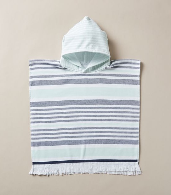 Kids Stripe Hooded Towel