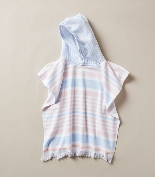 Kids Stripe Hooded Towel