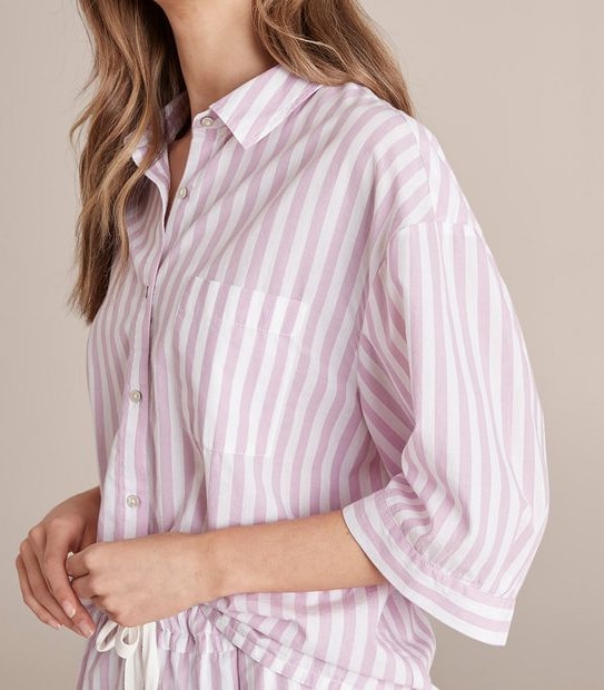 Cotton Poplin Pyjama Set