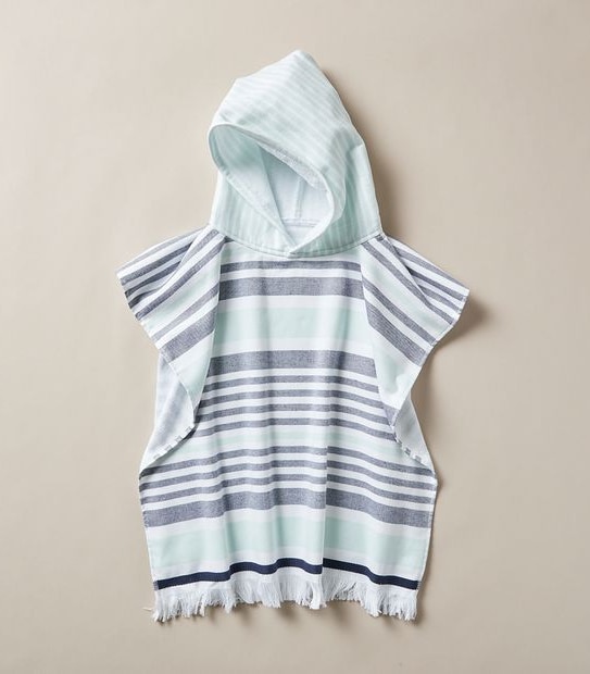 Kids Stripe Hooded Towel