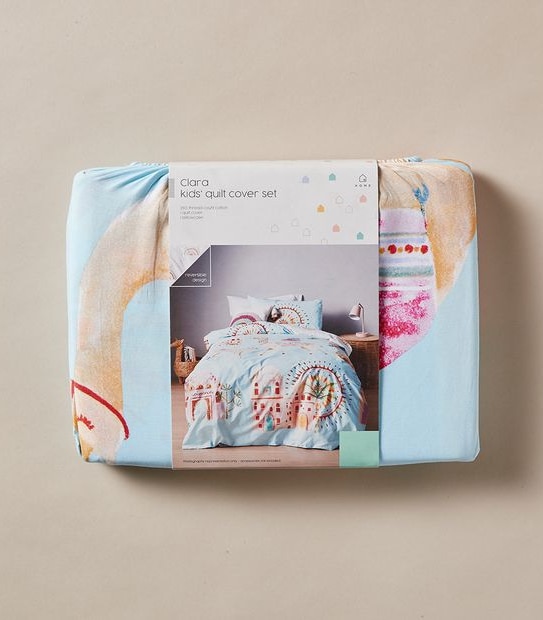 Clara Quilt Cover Set - Single Bed