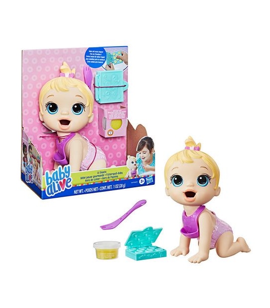 Baby Alive - Lil Snacks Doll - Blonde Hair