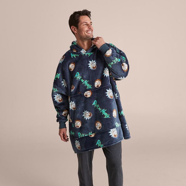 Licensed Oversized Hoodie Rick and Morty Target Australia