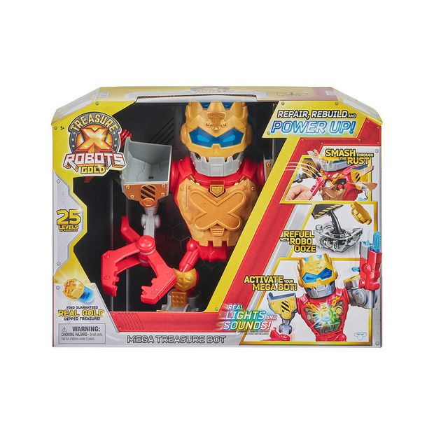 Treasure X Robots Gold Mega Treasure Bot Target Australia