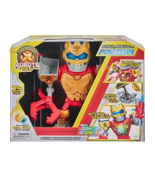 Treasure X Robots Gold Mega Treasure Bot
