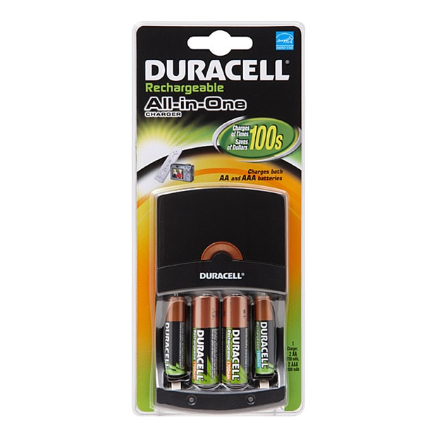 8 Rayovac AA Recharge Rechargeable 1350mAh NiMH Pre-Charged Batteries, Holders 2 x 4 packs 