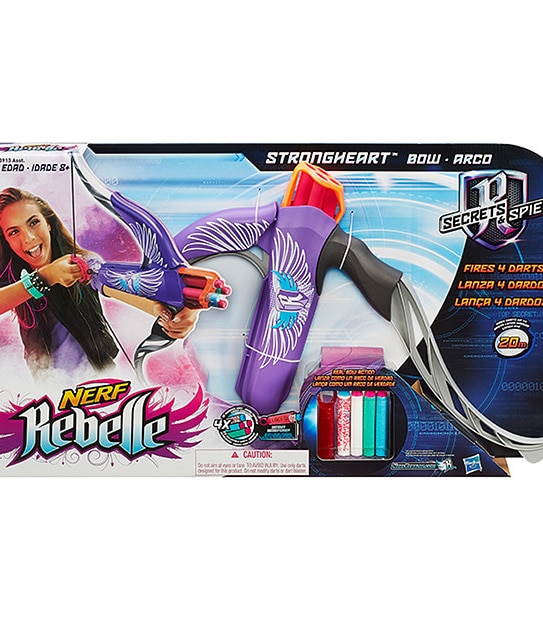 NERF Rebelle Secrets & Spies Strongheart Bow