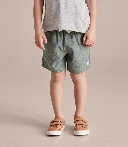 245174_00 TEXTURED VOLLEY SHORT GREEN Target Australia