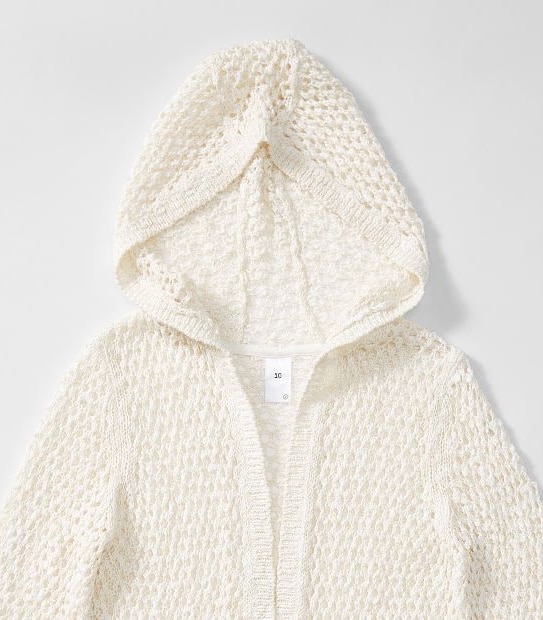 Hooded Longline Cardigan
