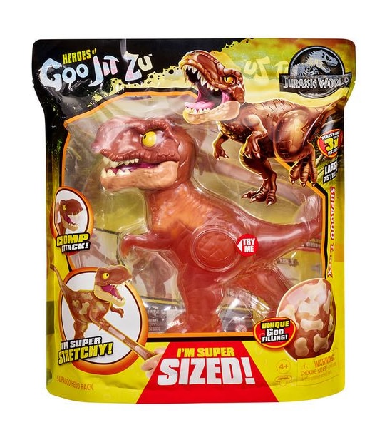 Heroes Of Goo Jit Zu Jurassic World Supagoo  T. Rex