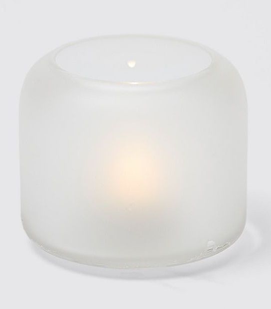 Aurelia Frosted Tealight Holder