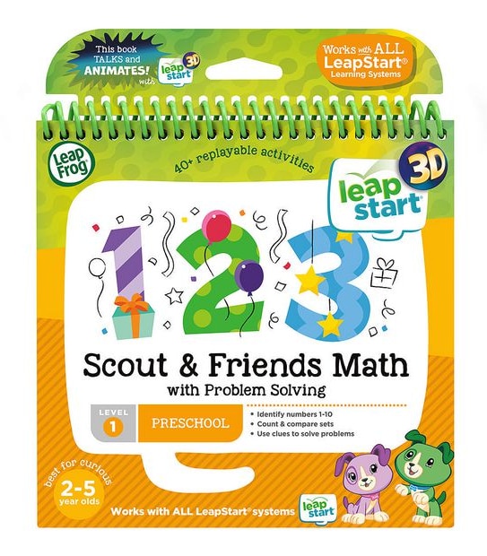 LeapStart&reg; 3D Scout & Friends Maths with Problem Solving