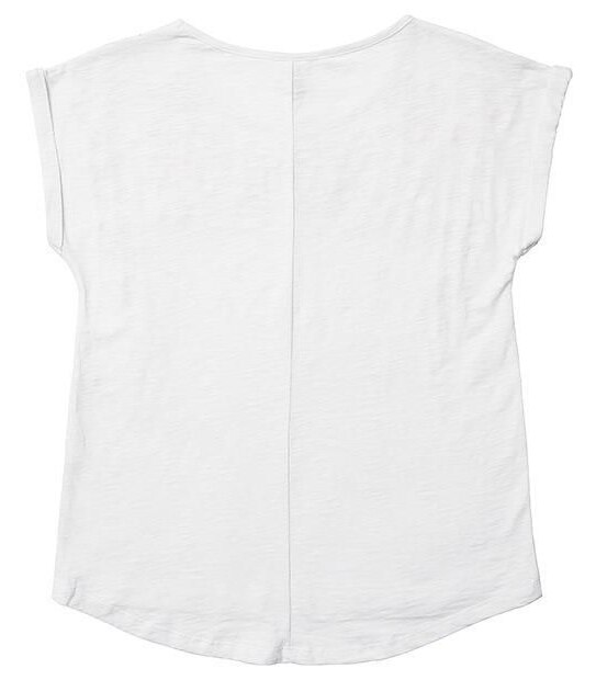 Short Sleeve Puff Paint Floral T-Shirt