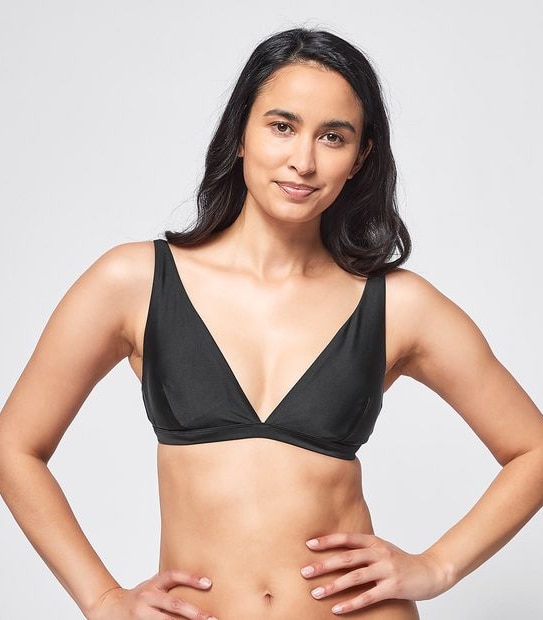 Triangle Plunge Underwire Bikini Top
