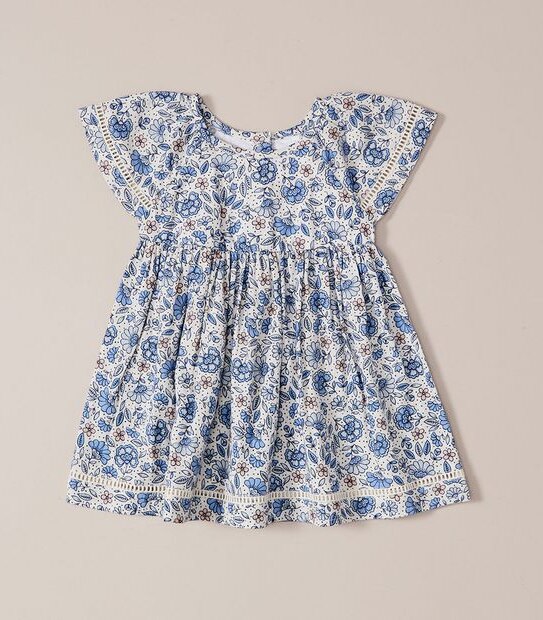 Baby Linen Blend Dress 2 of 6