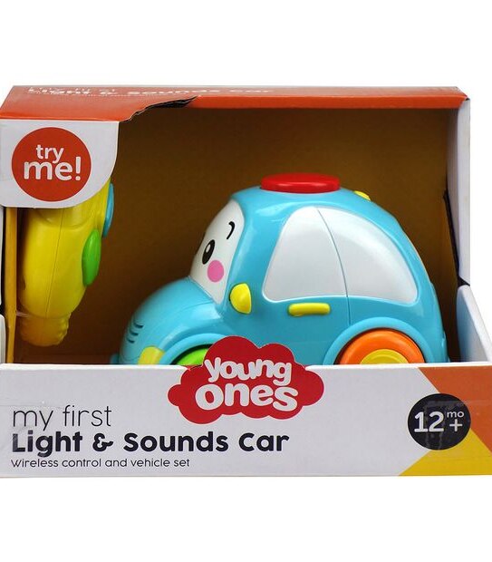 Young Ones My First Light & Sounds Car Wireless Control & Vehicle Set