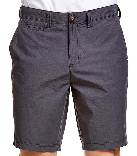 Men's Classic Fit Lightweight Chino Shorts - Black