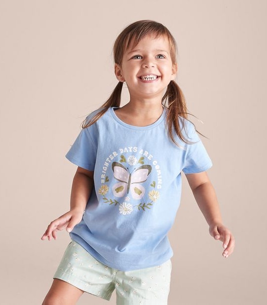 Organic Cotton Print T-shirt