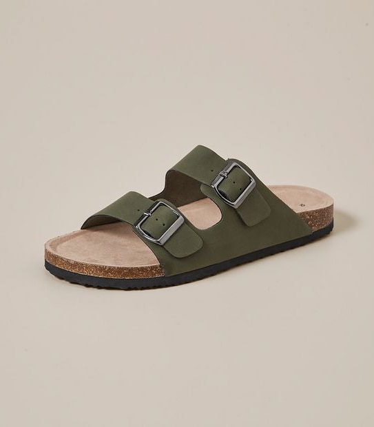 Mens Simon Moulded Cork Sandals