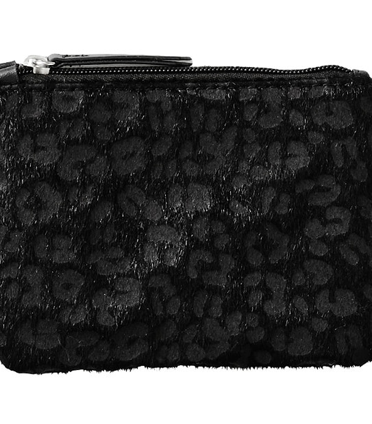 Animal Faux Fur Coin Purse