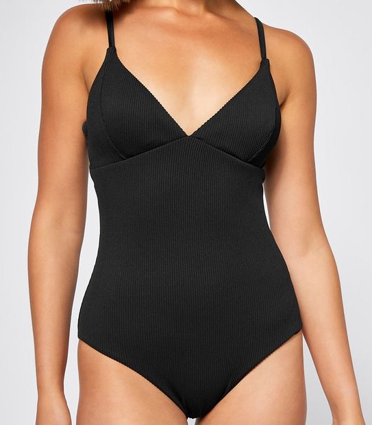Lily Loves Ribbed One Piece Bathers 