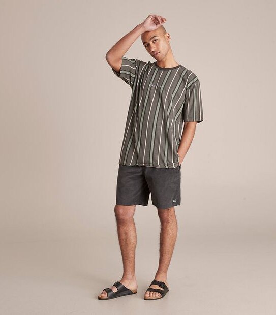 Commons Victory Vertical Stripe T-Shirt