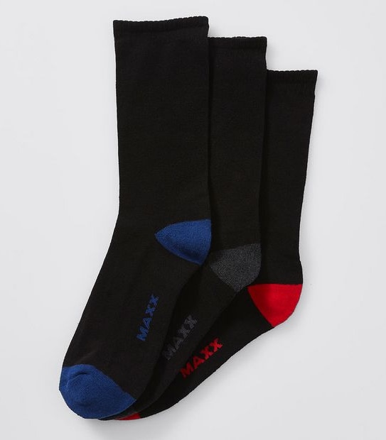 Maxx 3 Pack Comfort Socks