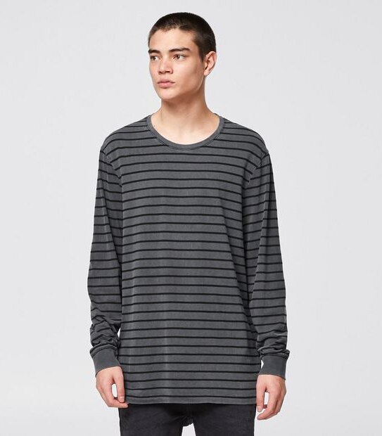 Commons T-Shirt - Grey Stripe