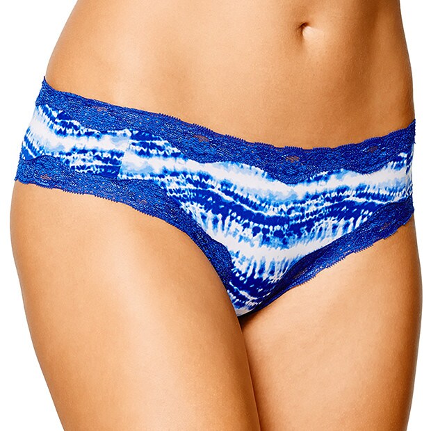 Microfibre Cheeky Cut Bikini Briefs - Royal Blue Microfibre Cheeky Cut Bikini Briefs - Royal Blue