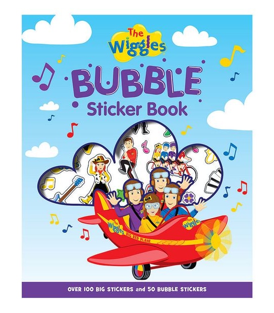 The Wiggles Bubble Sticker Book  