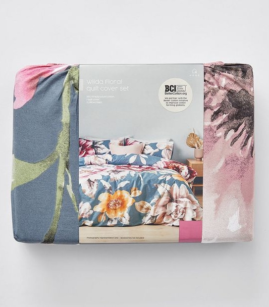 Wilda Floral Quilt Cover Set