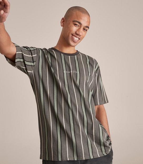 Commons Victory Vertical Stripe T-Shirt
