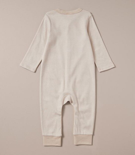 3 Pack Baby Organic Cotton Snap Coveralls