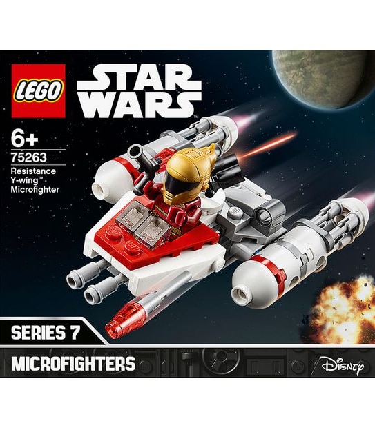 LEGO&reg; Star Wars&trade; Episode IX Resistance Y-wing&trade; Microfighter 75263
