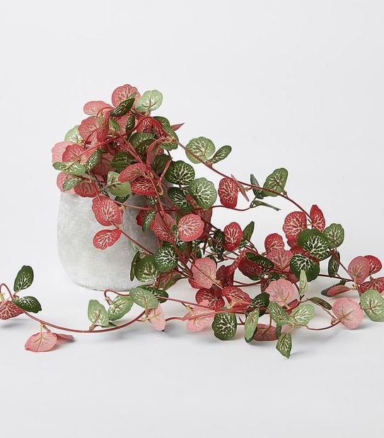 Hanging Artificial Chain Of Hearts Plant