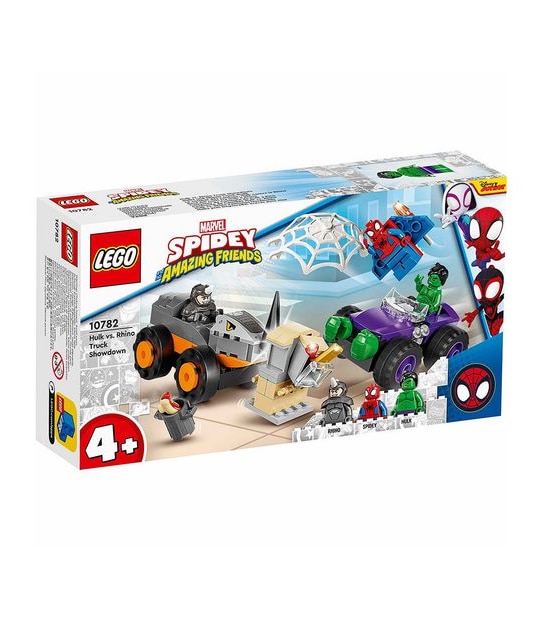 LEGO® Marvel Spidey And His Amazing Friends Hulk vs. Rhino Truck Showdown 10782