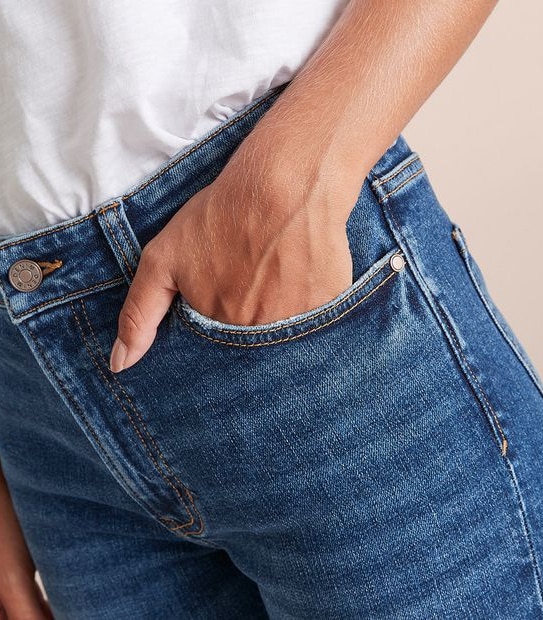 Karlie Slim Fit High Rise Ankle Length Jeans 