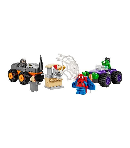 LEGO® Marvel Spidey And His Amazing Friends Hulk vs. Rhino Truck Showdown 10782