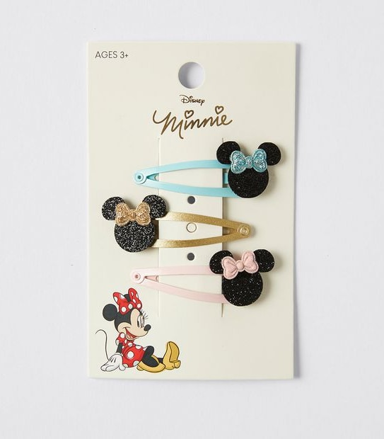 Disney Minnie Mouse Hair Cips 3 Pack