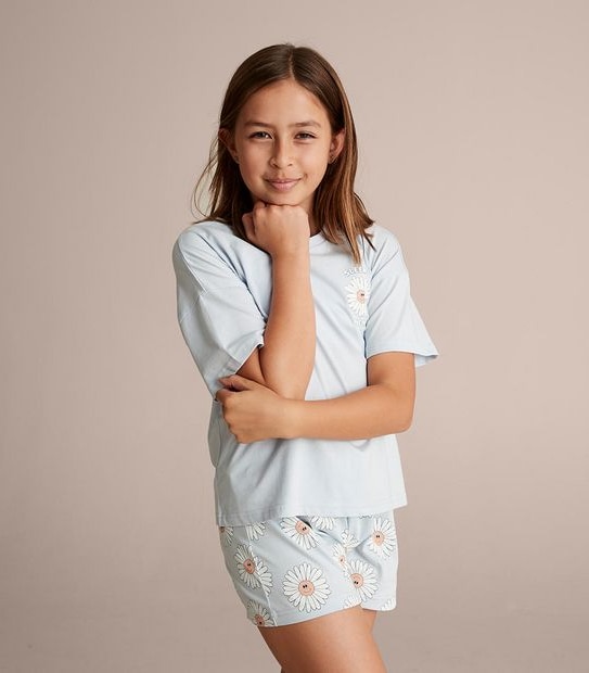 Organic Cotton Daisy Pyjama Set