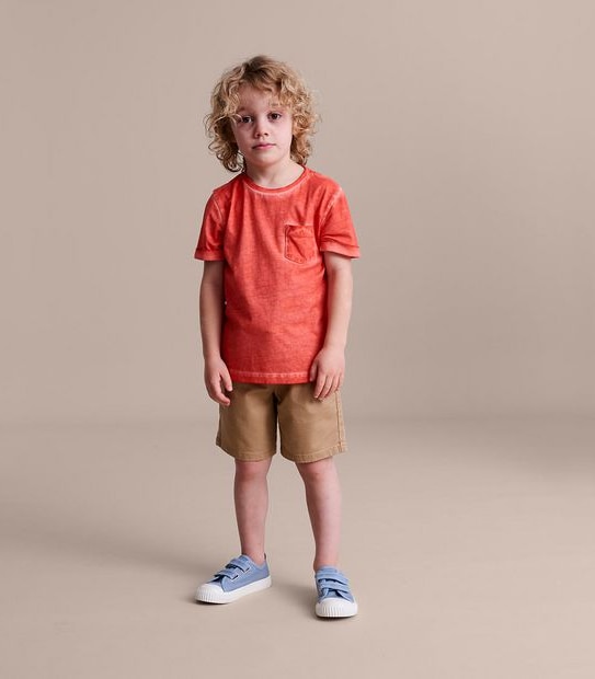Plain Washed T-shirt