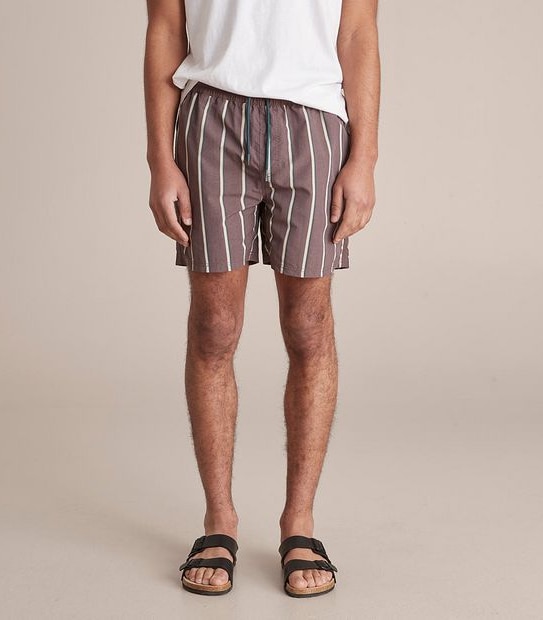 Commons Stripe Volley Shorts