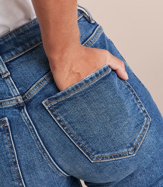 Karlie Slim Fit High Rise Ankle Length Jeans 