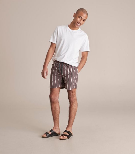 Commons Stripe Volley Shorts
