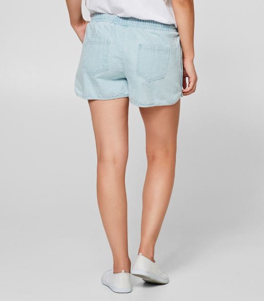 Piping Hot Chambray Shorts