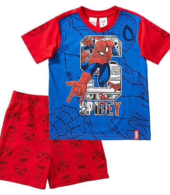 Spider-Man Glow In The Dark Pyjama Set