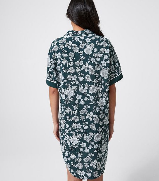 Viscose Short Sleeve Nightshirt
